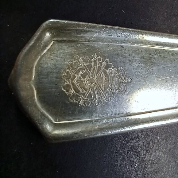 Canadian Armed Forces Vintage Flatware Lot Silver Plated Oneida 2 Forks 2 Knives - Picture 4 of 9